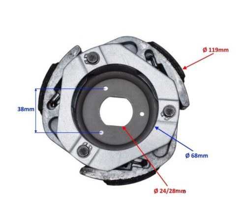 Kuplung pofa Suzuki Burgman 125ccm 2002-2006