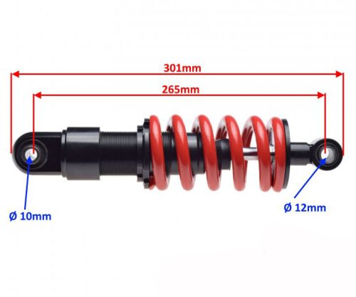 Teleszkóp hátsó Yamaha TZR 50 265mm