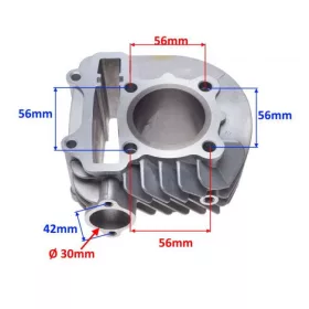 Hengerszett 4T 125ccm 152QMI-E4 52.40mm 15-ös csapszeggel