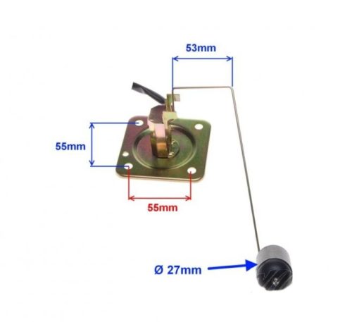 Üzemanyag szintjelző Romet Zetka