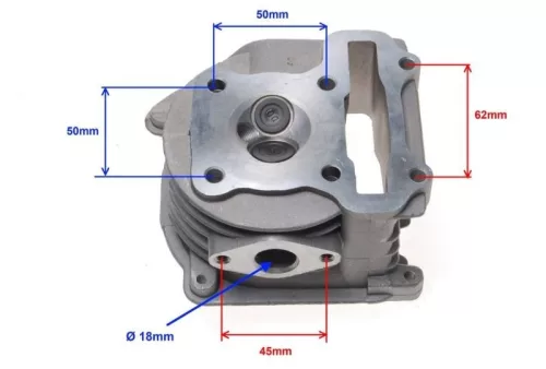 Hengerfej 4T 50ccm JJ1P39QM
