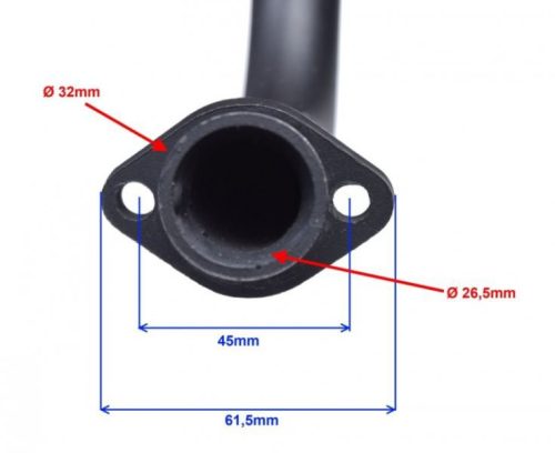 Kipufogó könyök JUNAK 901