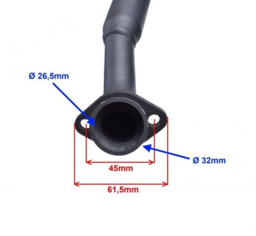 Kipufogó könyök JUNAK 901 SPORT