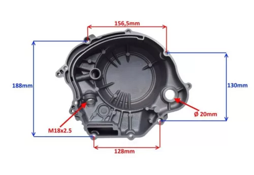 Dekni jobb oldali Yamaha YBR125