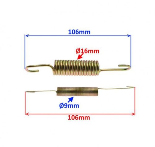 Rugó sztenderhez 106mm JUNAK 904