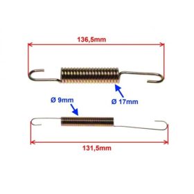 Rugó sztenderhez 136mm JUNAK 901