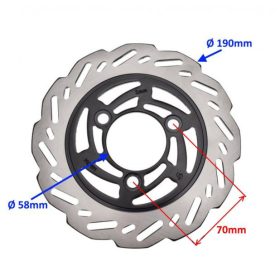Féktárcsa első LONGJIA 50-125ccm