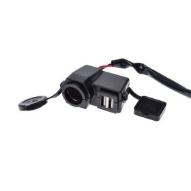 Motoros szivargyújtó és USB töltő DC 12V tip III.