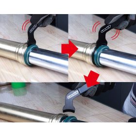 Teleszkóp szimering leszedő szerszám