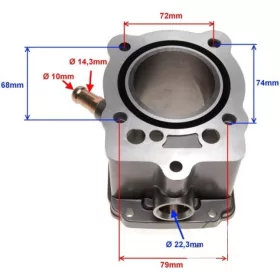 Hengerszett CG150 / Loncin 62.00mm