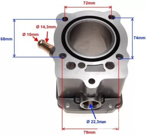 Hengerszett CG150 / Loncin 62.00mm
