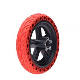   Kerék hátsó tömör piros XIAOMI M365 PRO elektromos rollerhez