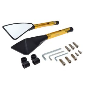Tükör szett fekete - sárga PREMIUM