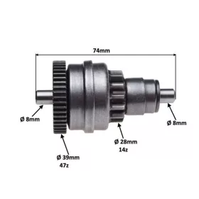 Bendix Piaggio Fly / Zip 4T 100ccm 14/47