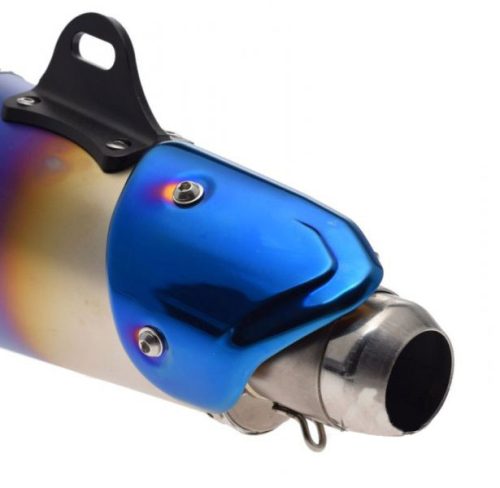 Kipufogó dob kék-karbon univerzális