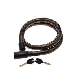 Görgős zár (kulcsos) robogóhoz, kerékpárhoz 1200x22mm