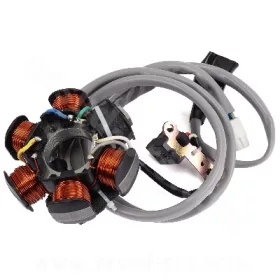   Gyújtás alaplap állórész PIAGGIO 125 LIBERTY 1998-2005, 125 VESPA ET4 1998-2005, 125 HEXAGON LX4 JUSQU'A 1997 / APRILIA 125 MOJITO 1999-2001