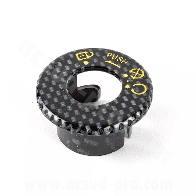 Gyújtástakaró idom MBK 50 BOOSTER 1990-2003, STUNT / YAMAHA 50 BWS 1990-2003, SLIDER - CARBON