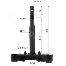 Villa T-szár HONDA SH 125-150CC 2013-2016