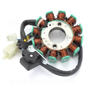 Gyújtás alaplap állórész 4T 125ccm EURO 4 12 tekercses