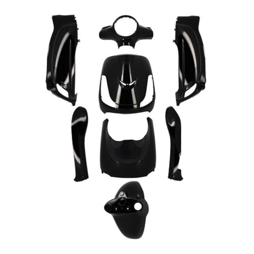 Idomszett fekete SYM FIDDLE2  50  4T 2011-21/ 125cc 2010-2014