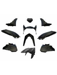 Idomszett matt fekete YAMAHA NMAX 125CC 2021-2024