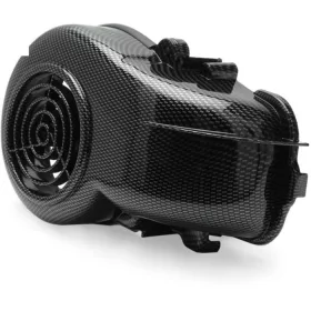   Ventillátor burkolat karbon YAMAHA 50 NEOS, JOG / APRILIA 50 SR AIR / MALAGUTI 50 F10 / MBK 50 OVETTO, MACH G