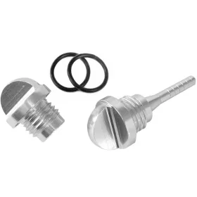 Olajleeresztő kupak + nívópálca króm TMAX 500 / 530