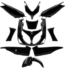 Idomszett YAMAHA TMAX 500 2001-2007 fekete