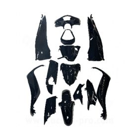   Idomszett HONDA SH125I / 150CC START AND STOP 2013-2016 fekete