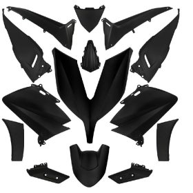 Idomszett YAMAHA TMAX 530 2015- 2016 matt fekete