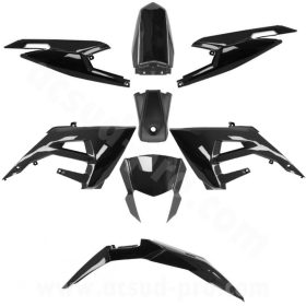   Idomszett DERBI 50 SENDA XTREME 2018> / GILERA 50 RCR 2018>, SMT 2018> fekete