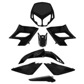   Idomszett DERBI SENDA DRD RACING ET DRD LIMITED 2004 - 2010 fekete