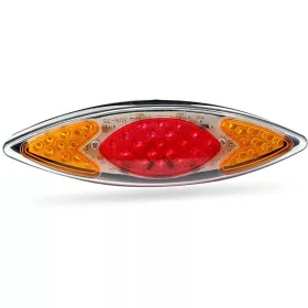Lámpa hátsó LED-es + irányjlelzős RED/ORANGE