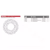 Féktárcsa SUZUKI BURGMAN 250CC 2003-2006 / 400-650CC 2004-2024  Ø260mm BRENTA