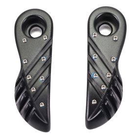   Lábtartó MBK 50 BOOSTER 2004> / YAMAHA 50 BWS 2004> fekete