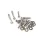 Csavar szett deknihez MBK BOOSTER  / YAMAHA BWS / STUNT / SLIDER 50CC króm