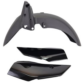 Sárvédő első YAMAHA XMAX 125-300CC 2023-2026 fekete