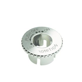 Gyújtáskapcsoló takaró YAMAHA BW'S ->2003 króm