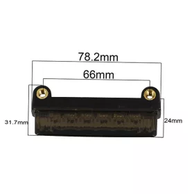 Lámpa hátsó LED-es BETA RR / TZR füstös tip I.