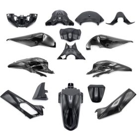 Idomszett HONDA SH 125/150 2020->2024 fényes fekete