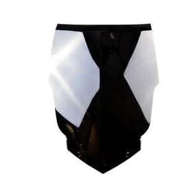 Első idom PEUGEOT VIVACITY 2008-> fényes fekete