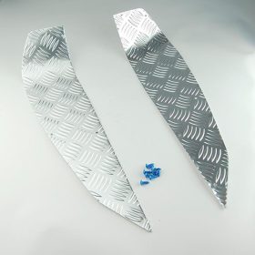 Lábtartó lemez MBK NITRO / YAMAHA AEROX ->2013 ALU