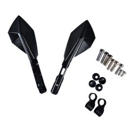 Tükör szett ECHO ALU CNC fekete tip I.