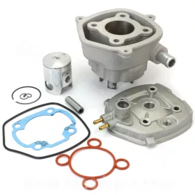   Hengerszett + hengerfej CARENZI ALU YAMAHA NITRO / AEROX / JOG R / MALAGUTI F12 / F15 / APRILIA SR