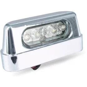 Rendszámtábla világítás LED-es króm